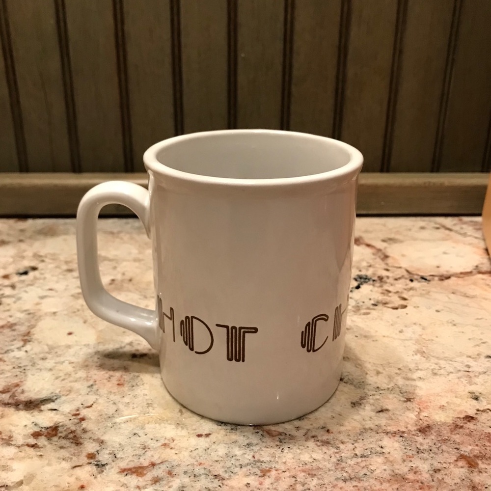 3/$12 vintage hot chocolate mug coffee cup